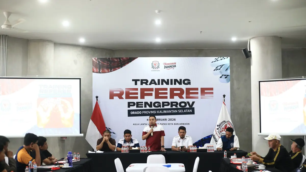 Suasana Kejuaraan Domino Merah Putih yang digelar Pengurus Cabang (Pengcab) Orado Kota Banjarmasin. (M Idris Jian Sidik)