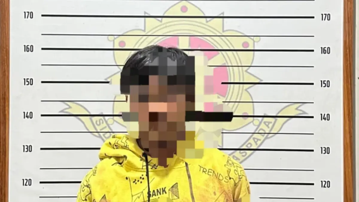 TERDUGA PELAKU : IGA, pria yang diduga menjadi pelaku pembunuhan wanita di Warukin. (Foto &nbsp;: Polres Tabalong untuk Radar Banjarmasin)