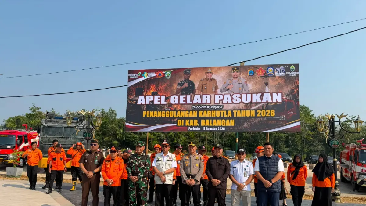 DETEKSI DINI KARHUTLA: Wakil Ketua DPRD Kabupaten Balangan, Saiful Arif, mengimbau petugas aktif memantau media sosial untuk mempercepat informasi penanganan karhutla.