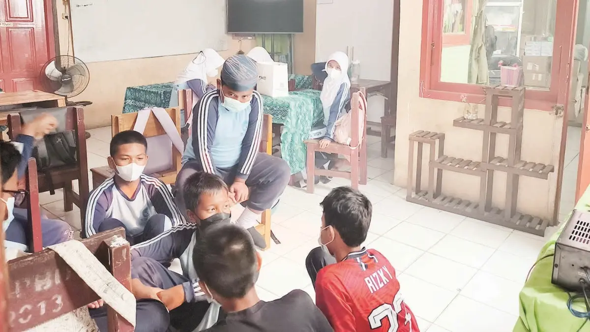FLEKSIBILITAS: Sekolah di Banjarbaru diberikan fleksibilitas menentukan pola kegiatan belajar mengajar (KBM) berdasarkan kondisi kualitas udara di lingkungan masing-masing. | Foto: SHEILLA FARAZELA/RADAR BANJARMASIN