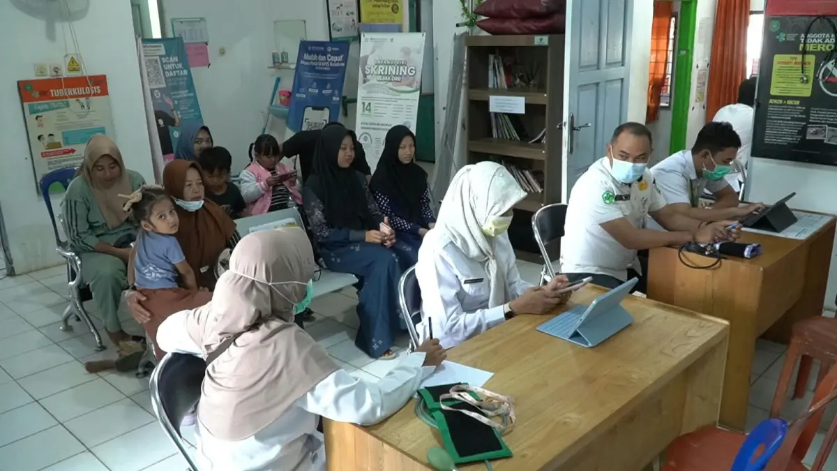 KELUHKAN: &nbsp;Rata-rata keluhan masyarakat selama kemarau di Kecamatan Salam Babaris ke Puskesmas yakni Ispa dan sakit perut.