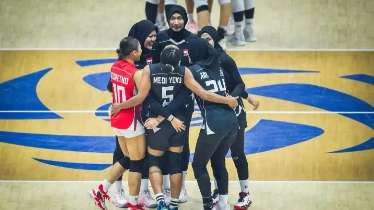 Timnas Voli Putri Indonesia. (Dok. Asian Volley Ball)