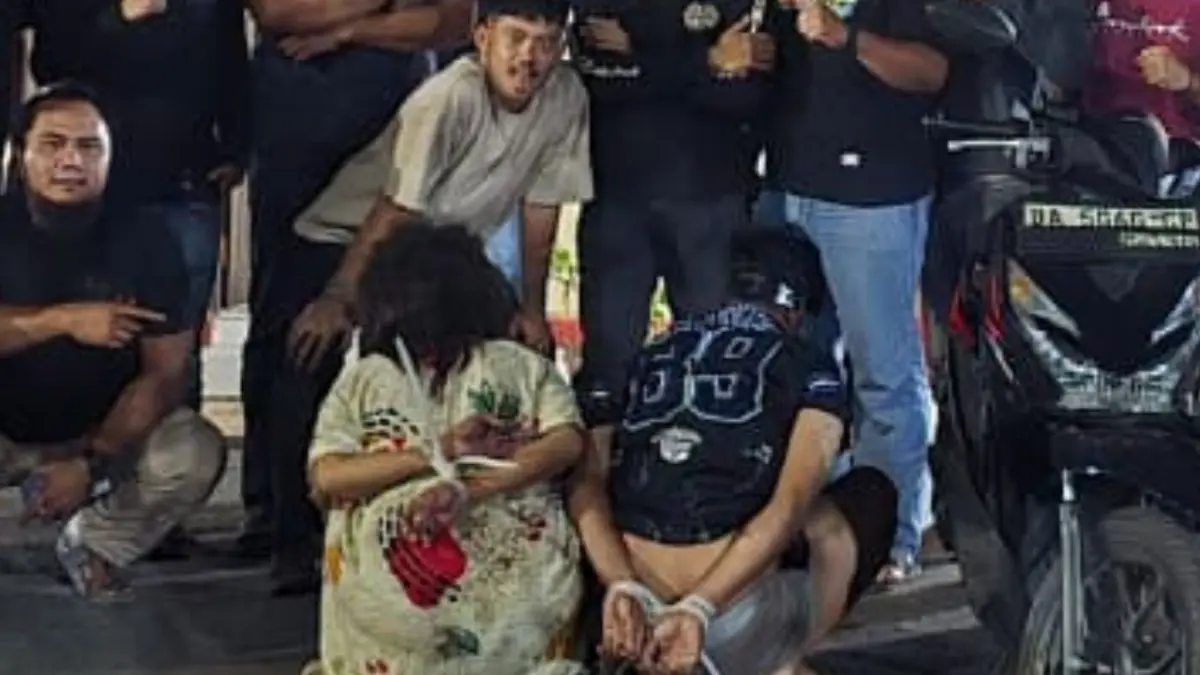 Polisi mengamankan dua orang yang diduga sebagai pelaku.
