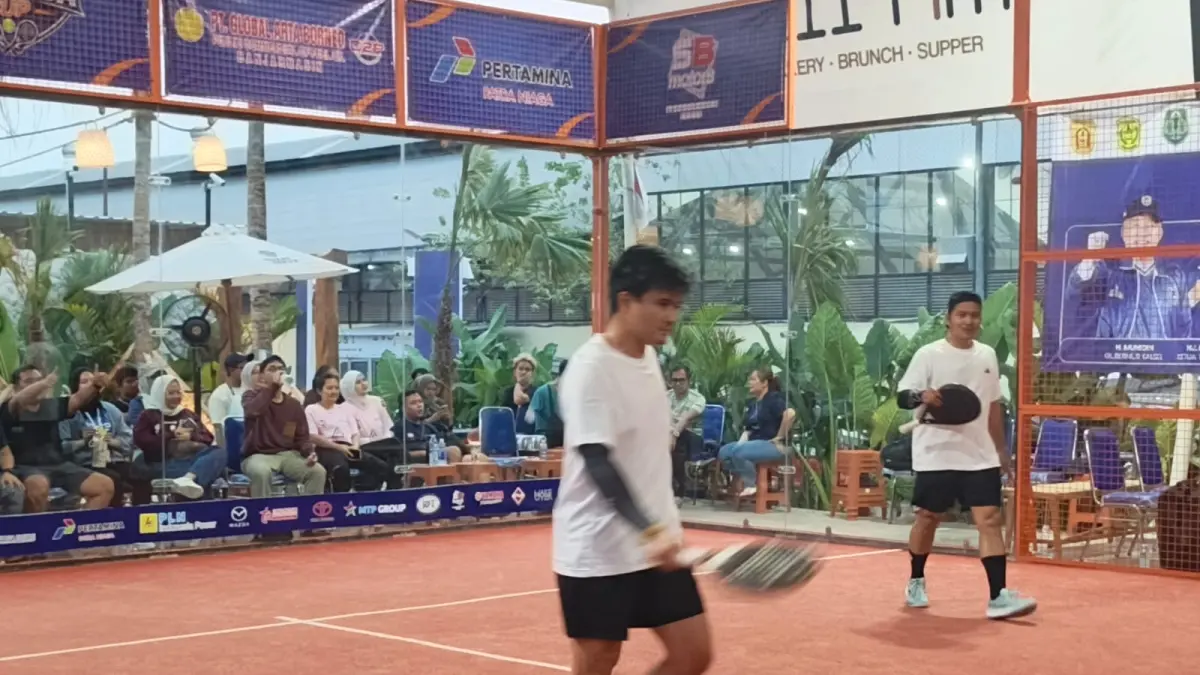 PERDANA: Bapenda Padel Cup yang digelar&nbsp;Badan Pendapatan Daerah (Bapenda) Kalimantan Selatan. 