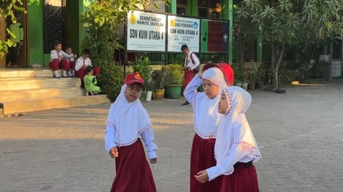 ANAK SEKOLAH: Dinas Kesehatan Banjarmasin menargetkan 5.743 siswi sekolah dasar mendapatkan imunisasi vaksin HPV dengan target cakupan BIAS sebesar 90 persen.