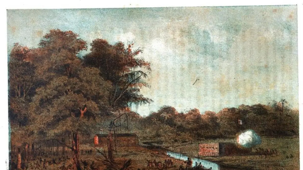 PERANG BANJAR: Sebuah bendera bernomor NG-1977-279-15-1 kini menjadi koleksi Rijksmuseum Amsterdam, Belanda.