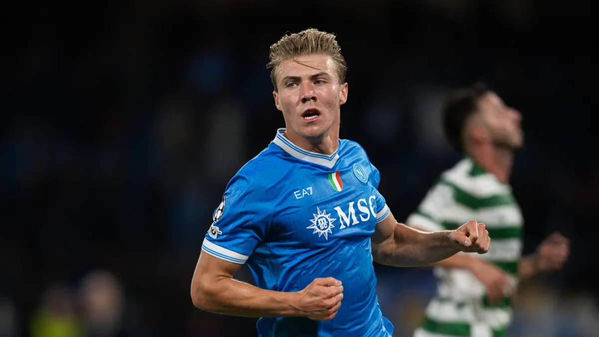 Rasmus Hojlund, pemain depan Napoli