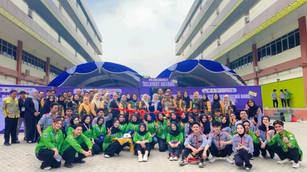 PKKMB: Kegiatan PKKMB FE UNISKA yang berlangsung tertib dan lancar.(Foto: UNISKA)&nbsp;