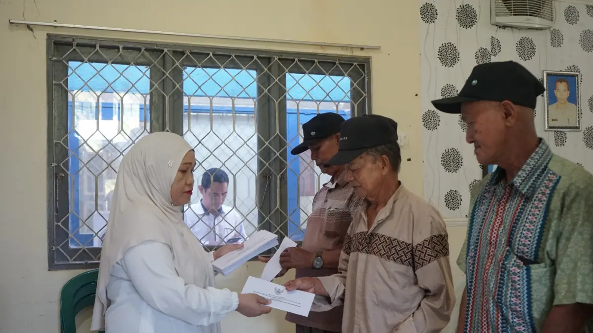 BANSOS: Sampai akhir tahun ini anggaran Bansos Rp6 miliar akan disalurkan.