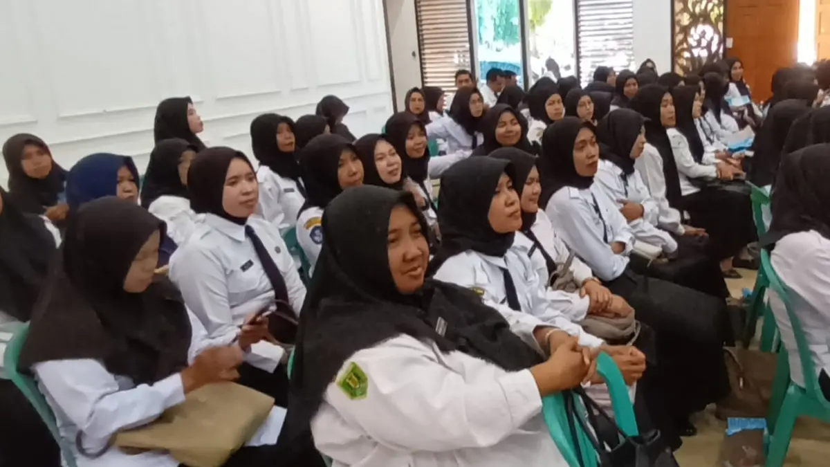 PPPK : Jajaran PPPK Pemkab Tabalong saat mengikuti acara di Gedung Sarabakawa Tanjung.
(Foto &nbsp;: Ibnu Dwi &nbsp;Wahyudi/ Radar Banjarmasin)