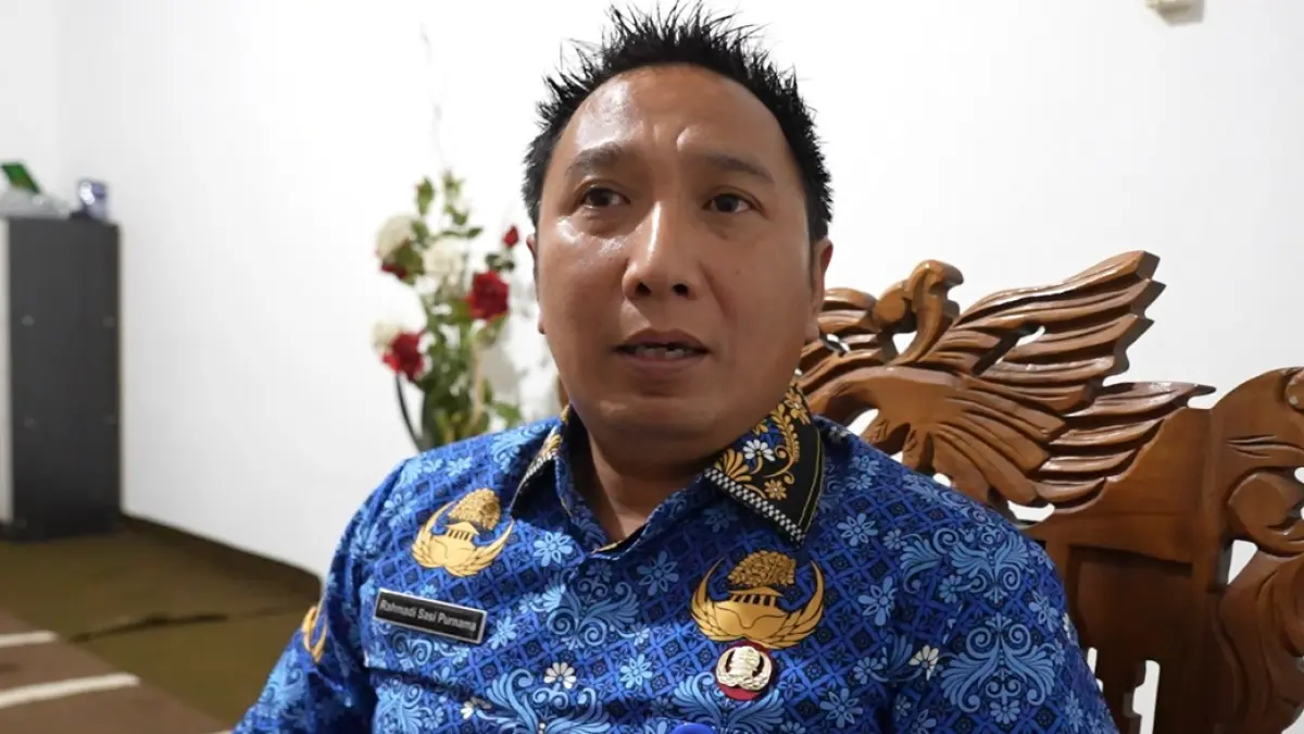 TERDAMPAK: Plt Kepala Dinas Perikanan Tapin Rahmadi Sasi Purnama memberitahukan dampak musim kemarau terhadap sektor perikanan.