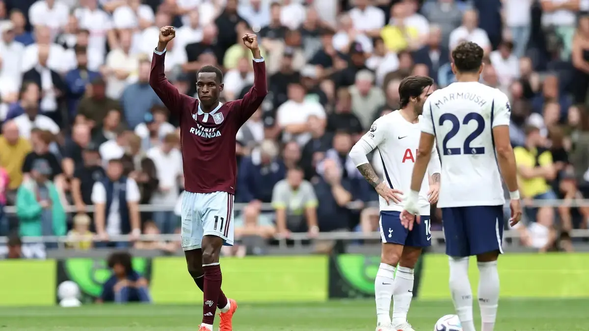 DIPERMALUKAN: Tottenham Hotspur dipermalukan Aston Villa 2-3 di Tottenham Hotspur Stadium, Sabtu (19/9) malam.