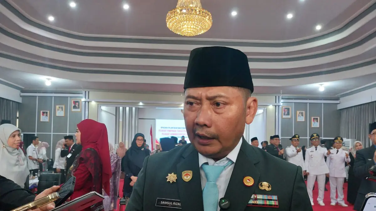 PRIORITAS: Program prioritas bedah rumah di HST tetap dilanjutkan di tengah efisiensi anggaran. (Foto: Jamaludin/Radar Banjarmasin).