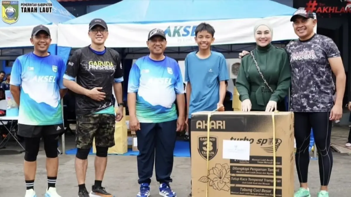 Bank Kalsel Gelar Aksel Run 2026 di Tanah Laut, Dorong Masyarakat Biasakan Hidup Sehat