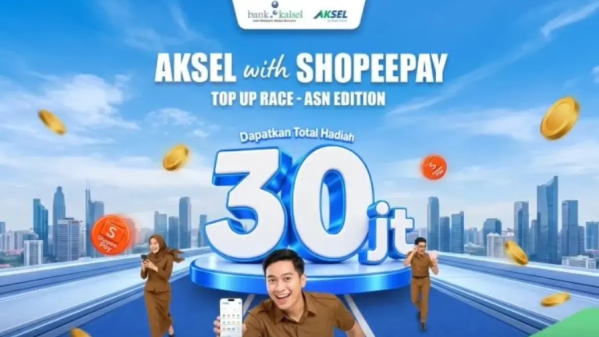 PROGRAM: Hadirkan lagi AKSEL Vith Shopeepay Top Up Race ASN Edition.