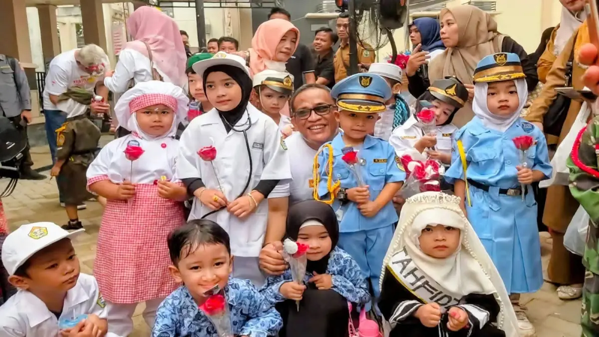 Peringatan HAN ke-42 di Kabupaten HSU: Anak Dilindungi, Masa Depan Dibangun