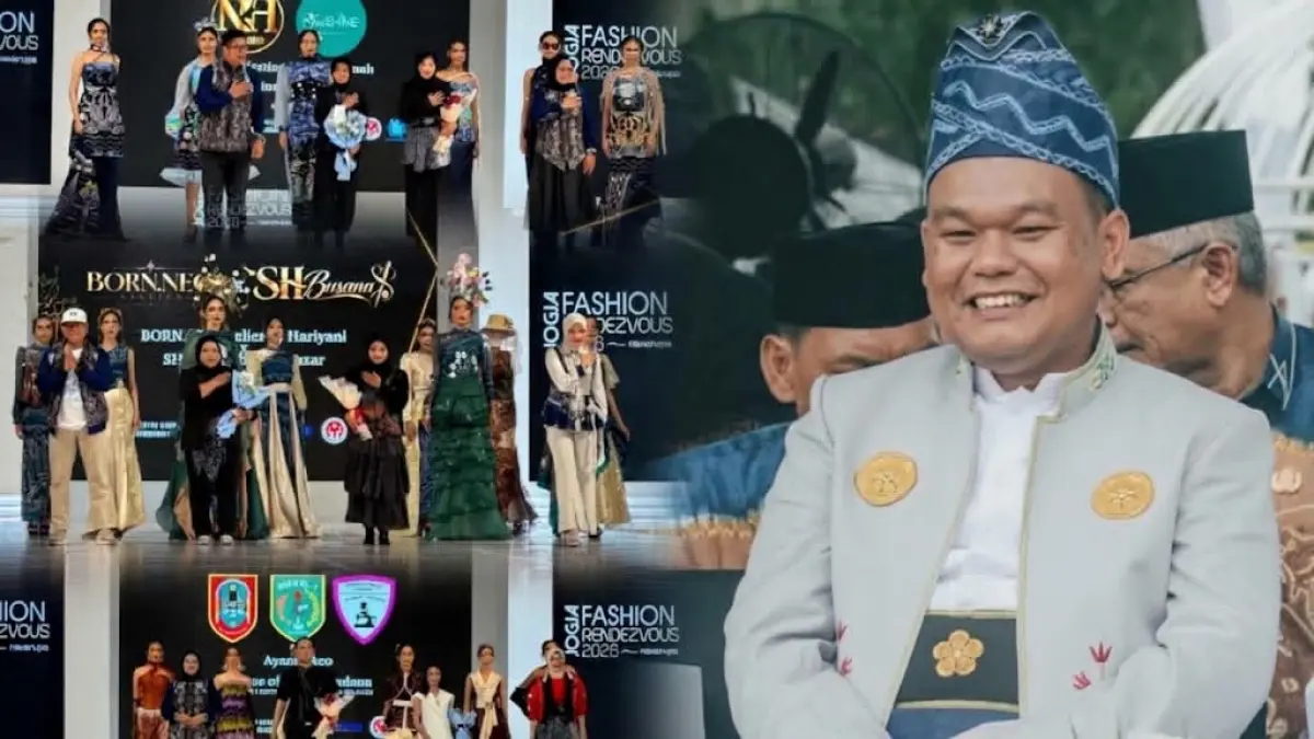Awaludin Apresiasi Gekrafs Kotabaru, Sasirangan Sa-ijaan Tembus Panggung Fashion Nasional
