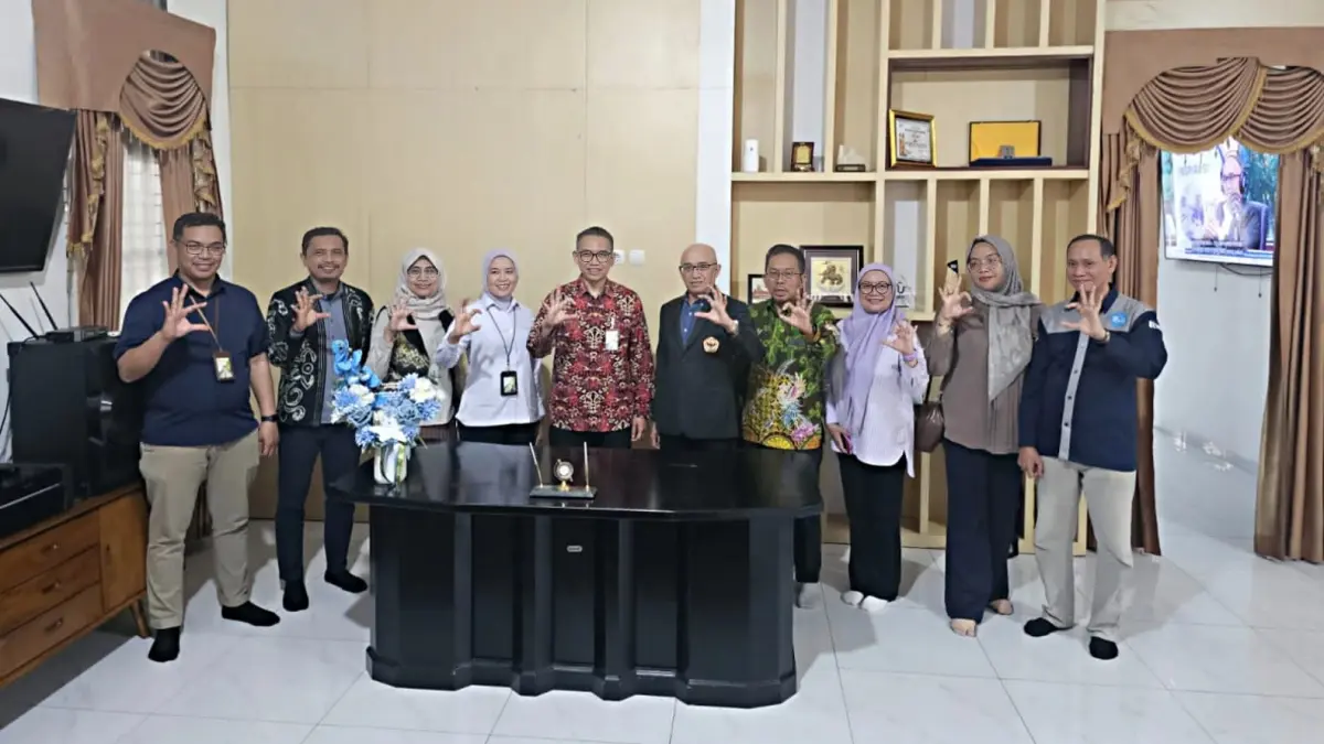 LEBIH AMAN: Mahasiswa ULM terlindungi jaminan sosial saat menjalankan program Kuliah Kerja Nyata (KKN).(Foto: BPJS Ketenagakerjaan)