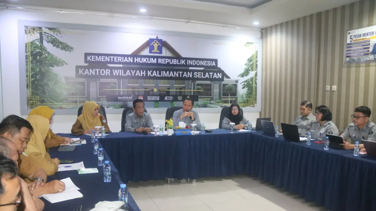 Dua Raperbup Kabupaten Banjar Diharmonisasi, Tekankan Pentingnya Regulasi yang Fungsional