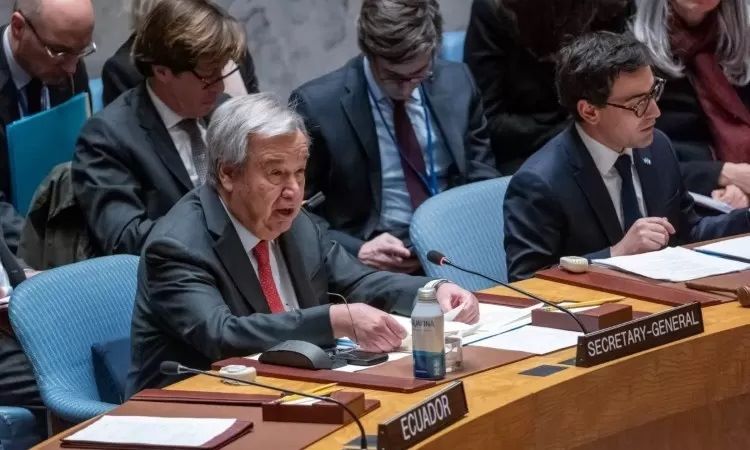 Sekjen PBB, Antonio Guterres