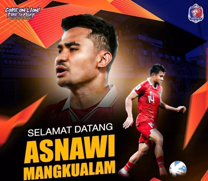 PINDAH: Asnawi Mangkualam resmi pindah dari Chunnam Dragons di Liga Korea Selatan ke Port FC di Liga Thailand.