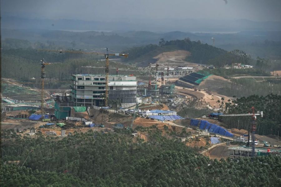 Pembangunan di kawasan IKN