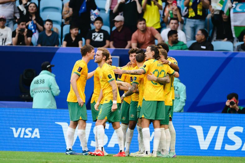 Para Pemain Australia di Piala Asia 2023. (Sumber Foto: Akun X @Socceroos)