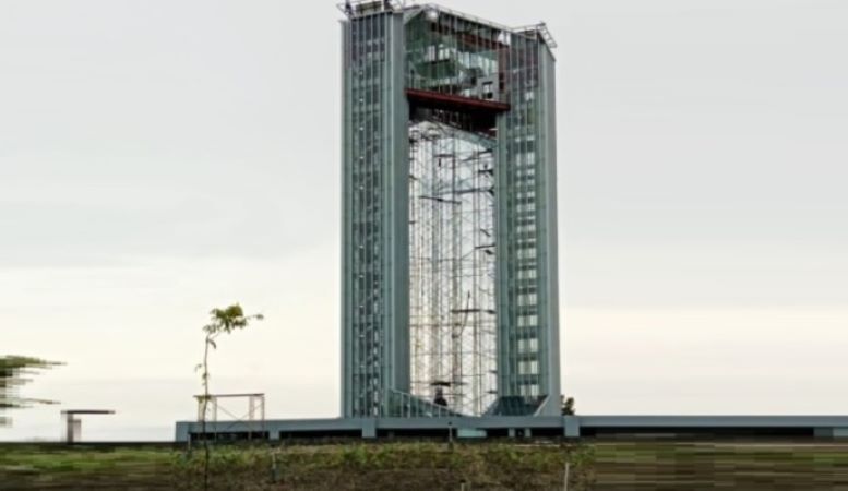 Bundaran Besar Palangkaraya yang direnovasi. (IST)