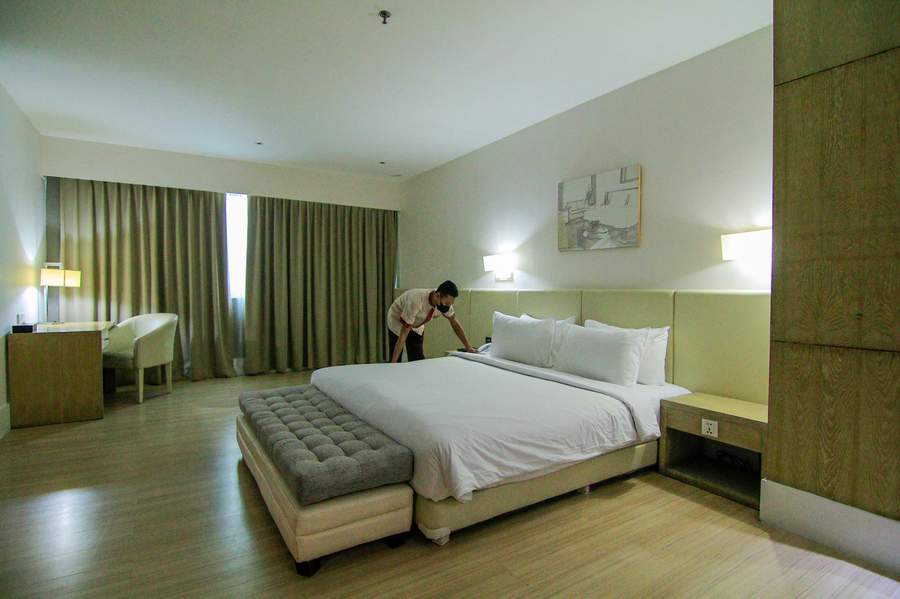 ilustrasi kamar hotel