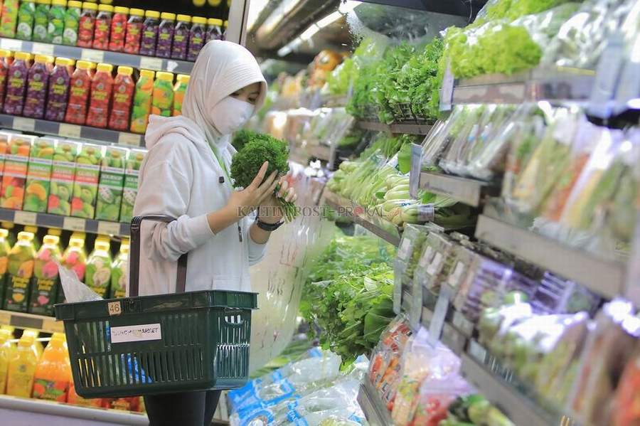 TERKENDALI: Daya beli masyarakat tergolong stabil sepanjang tahun lalu. Hal ini membuat ekonomi domestik sampai Triwulan III 2023 tumbuh 5,05 persen (ytd).