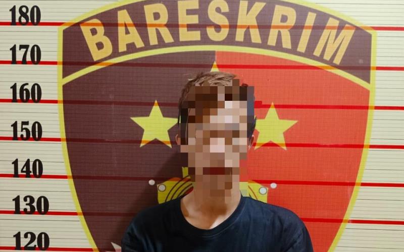 Foto pelaku pencabulan anak di bawah umur inisial WS (20). (FOTO: BIB/PROKALTENG.CO)