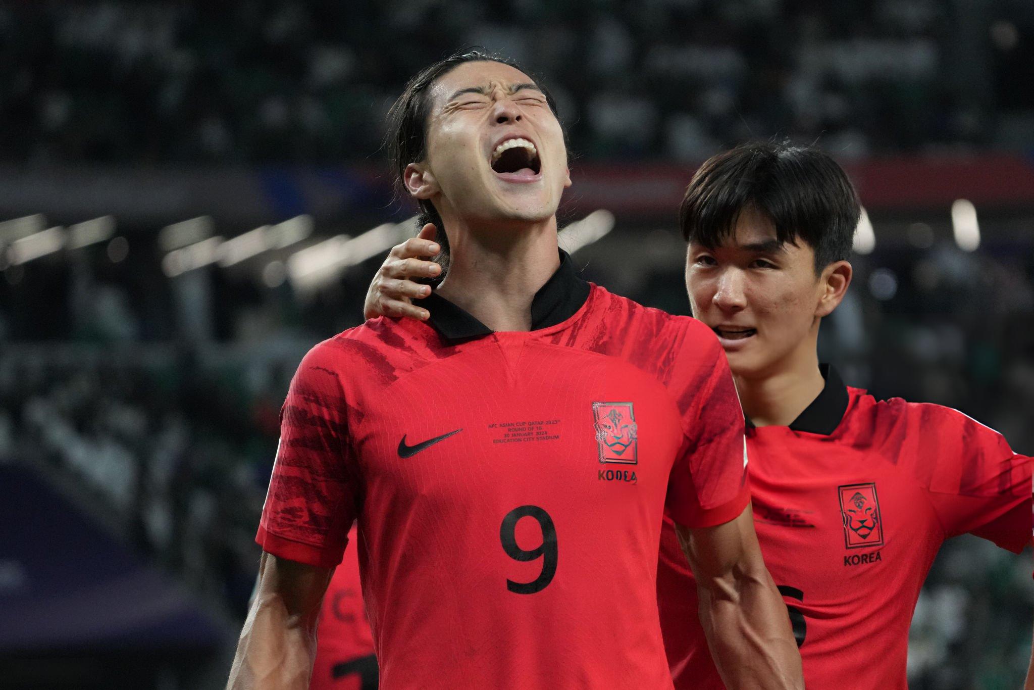 MENTAL JADI PEMBEDA: Cho Gue-sung dkk tidak gentar melawan Australia malam ini.