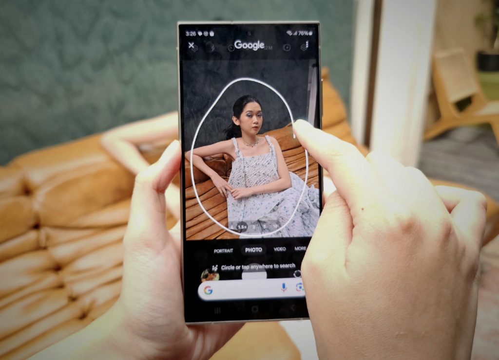 Kemampuan Galaxy S24 Series untuk menciptakan konten fashion yang epic pun dibuktikan oleh fashion content creator.