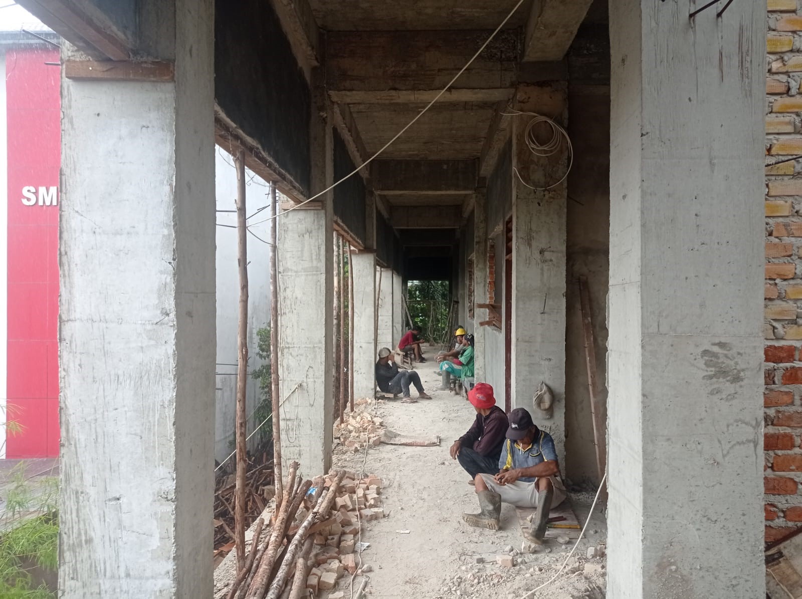 DISUBSIDI: Pekerja rentan seperti tukang harian lepas akan mendapatkan jaminan kecelakaan kerja dari Pemkot Bontang.