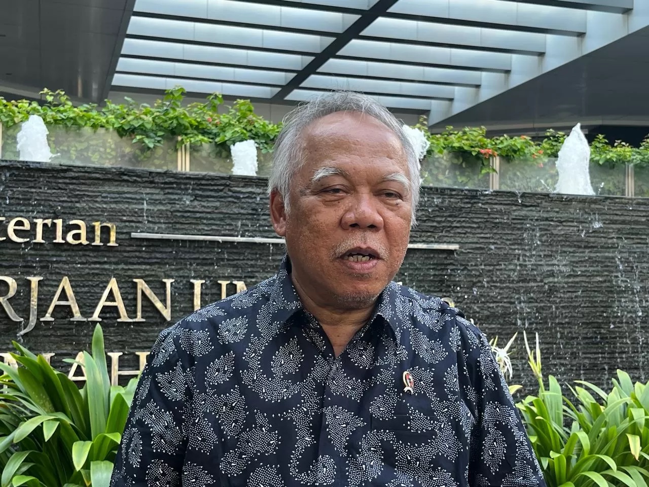 Menteri Pekerjaan Umum dan Perumahan Rakyat (PUPR) Basuki Hadimuljono. (Nurul F/JawaPos.com)