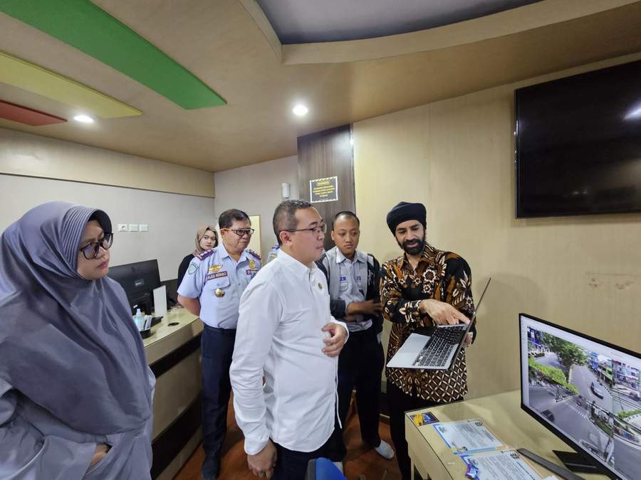 TES-TES DULU: Sergek Projects, perusahaan teknologi asal Kazakhtan, akan meluncurkan proyek proof of concept (POC), manajemen lalu lintas, dan penegakan hukum kota cerdas di Balikpapan dan IKN.