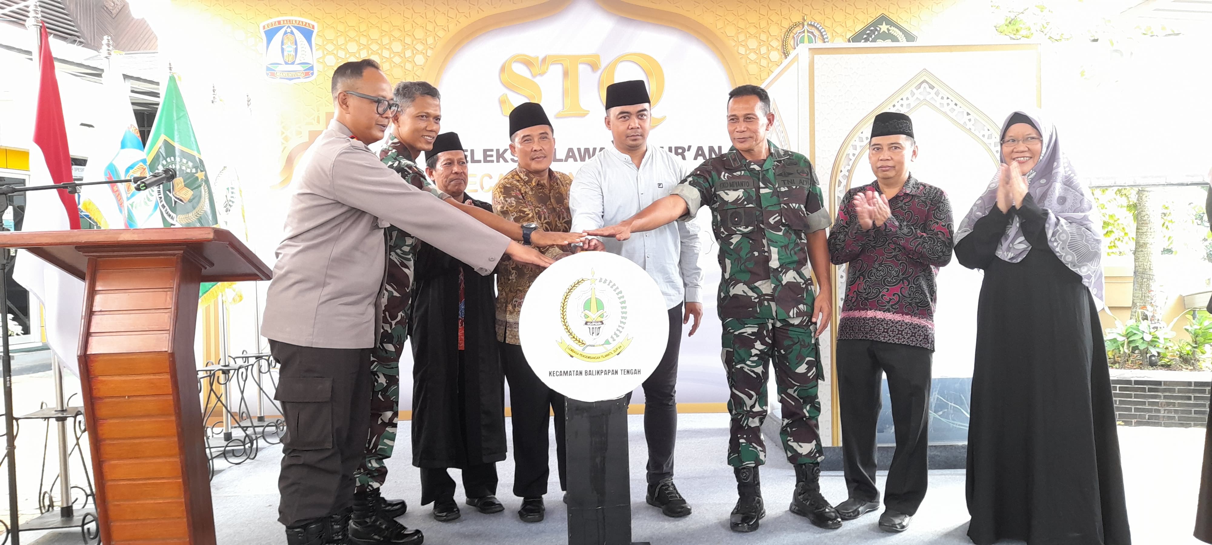 PESERTA: Sebanyak 105 peserta terbaik mewakili enam kelurahan di Balikpapan Tengah.