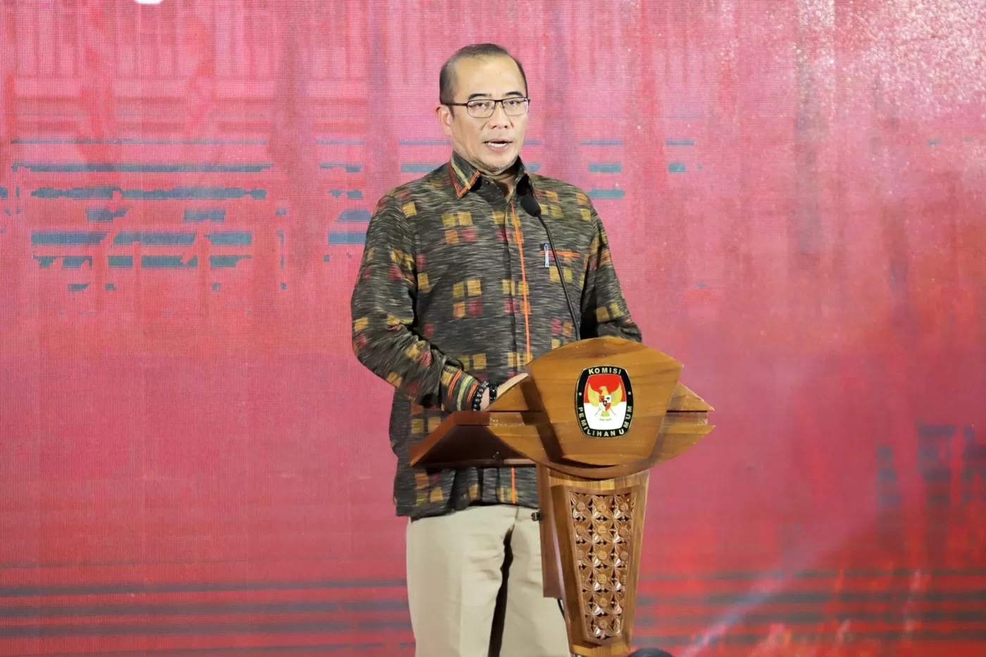 Ketua KPU Hasyim Asyari