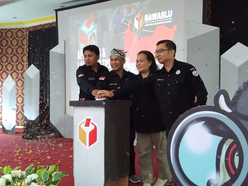 LUCURKAN: Peluncuran TPS rawan di Kabupaten Landak di Aula Kantor Bupati Landak, Sabtu (3/2).