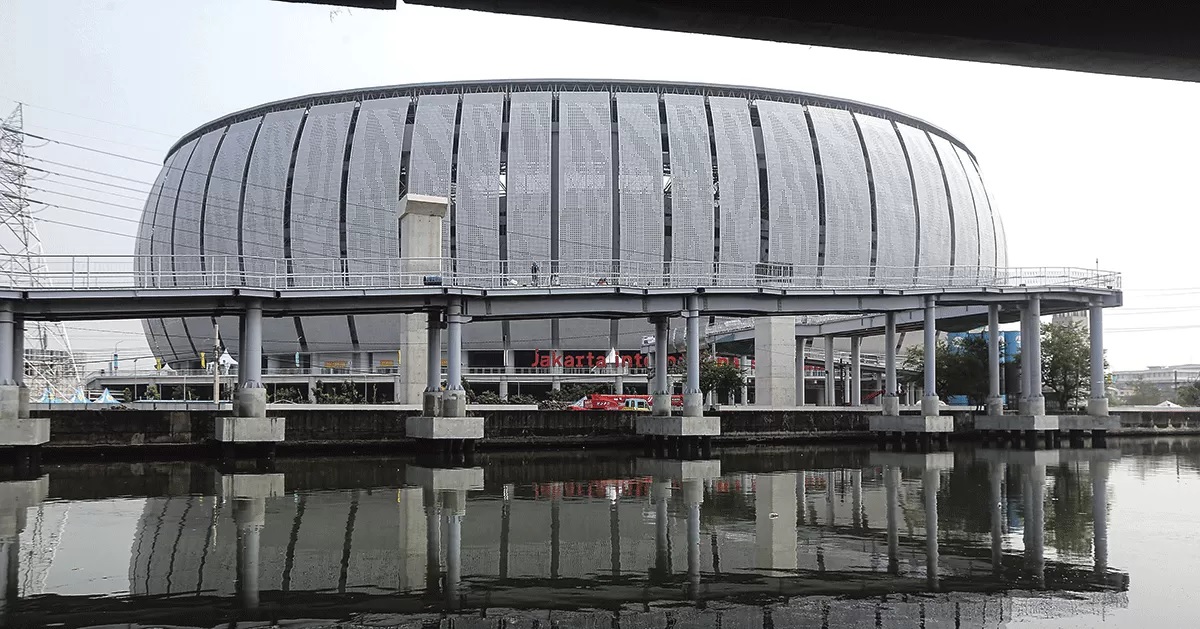 Jakarta International Stadiun (JIS), venue penyelenggaraan kampanya akbar paslon AMIN pada Sabtu (10/2)