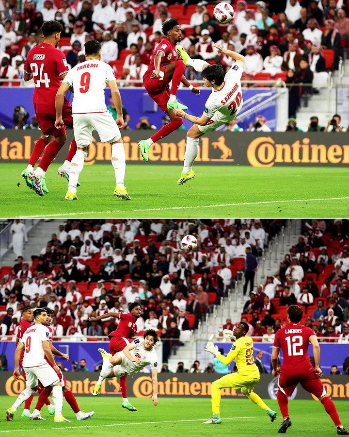 Gol cantik Sardar Azmoun tak mampu menyelamatkan Iran dari kekalahan.