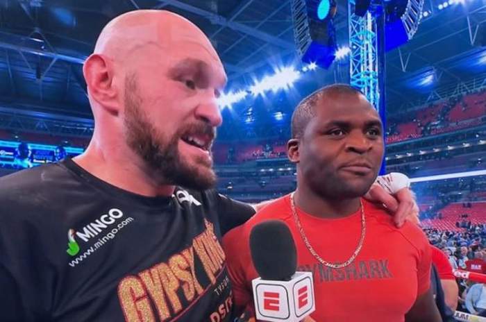 Tyson Furi dan Francis Ngannou