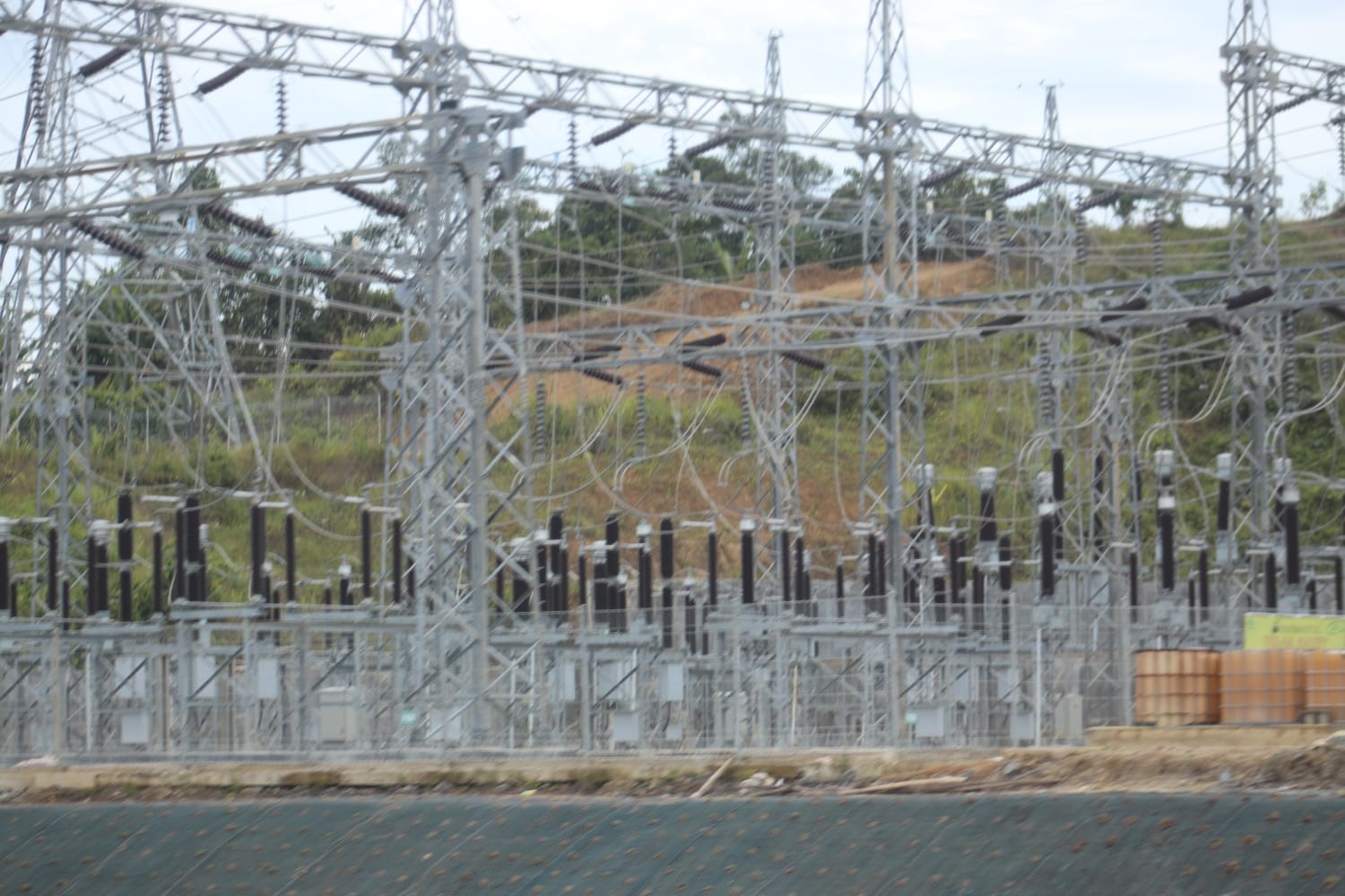 FASILITAS PLN: Gardu induk listrik Maloy menjadi penyuplai listrik utama ke seluruh wilayah di Kecamatan Kaliorang.