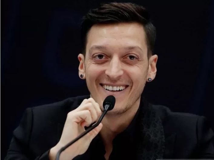 Pesepakbola Mesut Ozil. (Murad Sezer/Reuters/Antara)