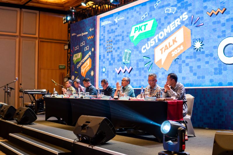 Customer Talk, dalam rangkaian Customer Gathering Pupuk Kaltim 2024 belum lama ini.