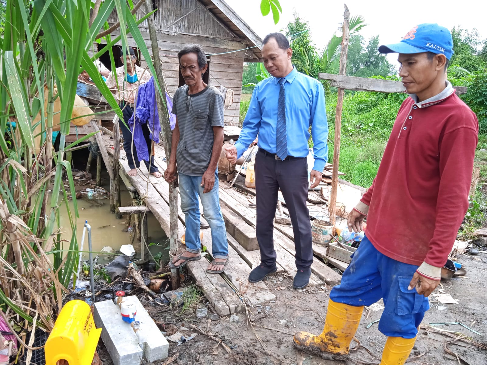 PERLUAS JARINGAN: Program pemasangan sambungan rumah untuk air bersih di Kabupaten Paser akan menyasar 3.000 rumah pada 2024 ini.