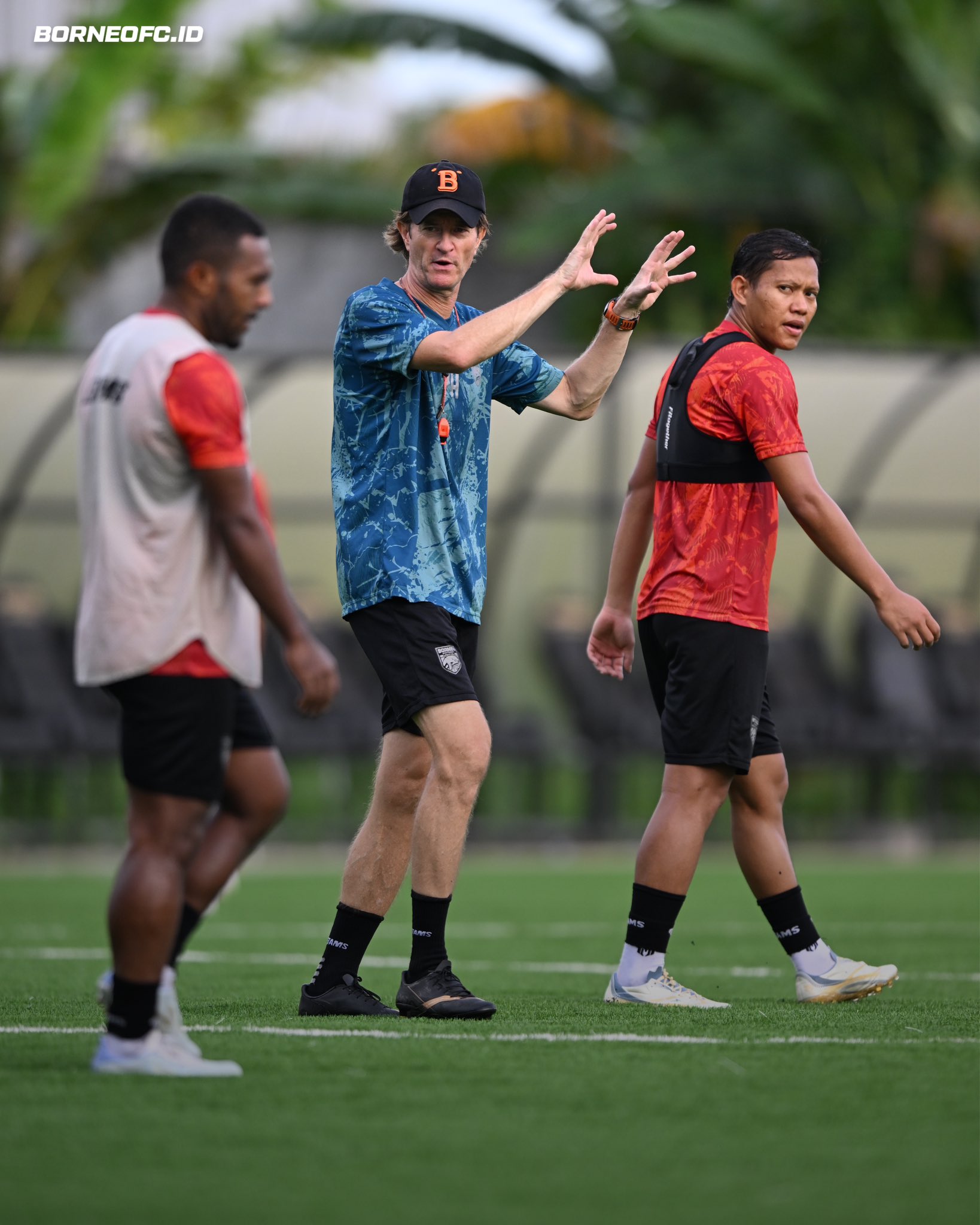 JAGA FOKUS: Borneo FC terus mematangkan persiapan demi raihan maksimal pada pertandingan berikutnya kontra Persikabo 1973, Kamis (22/2).&nbsp;BORNEO FC MEDIA