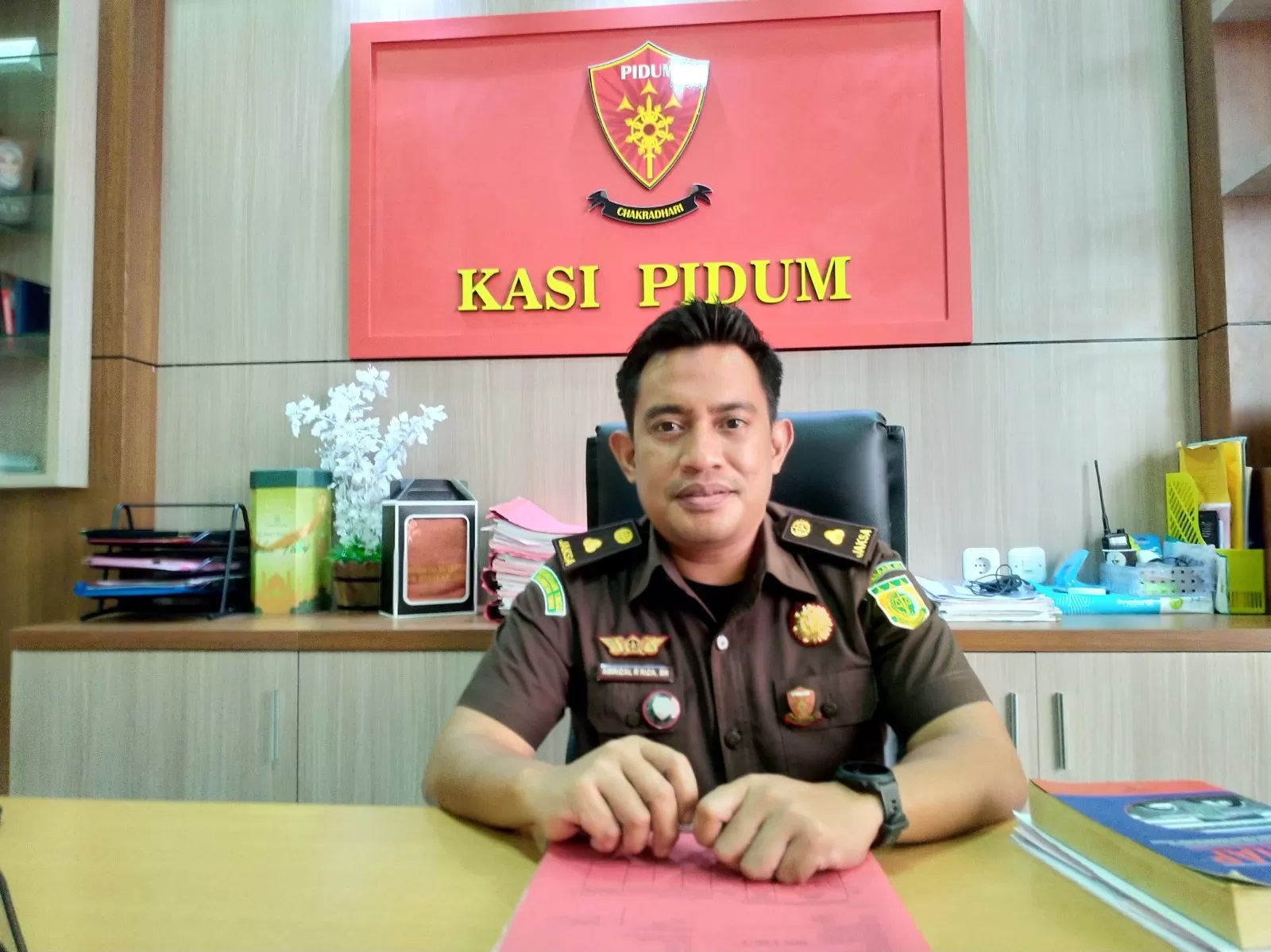 Kasi Pidum pada Kejari Nunukan, Amrizal R Riza.