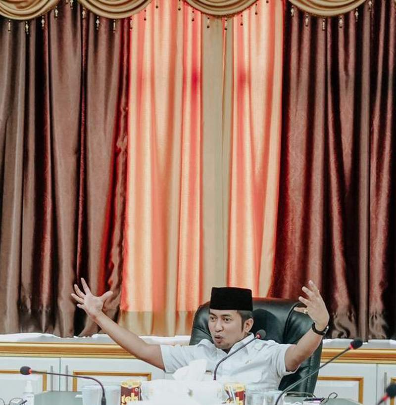 AGM saat menjabat bupati PPU.