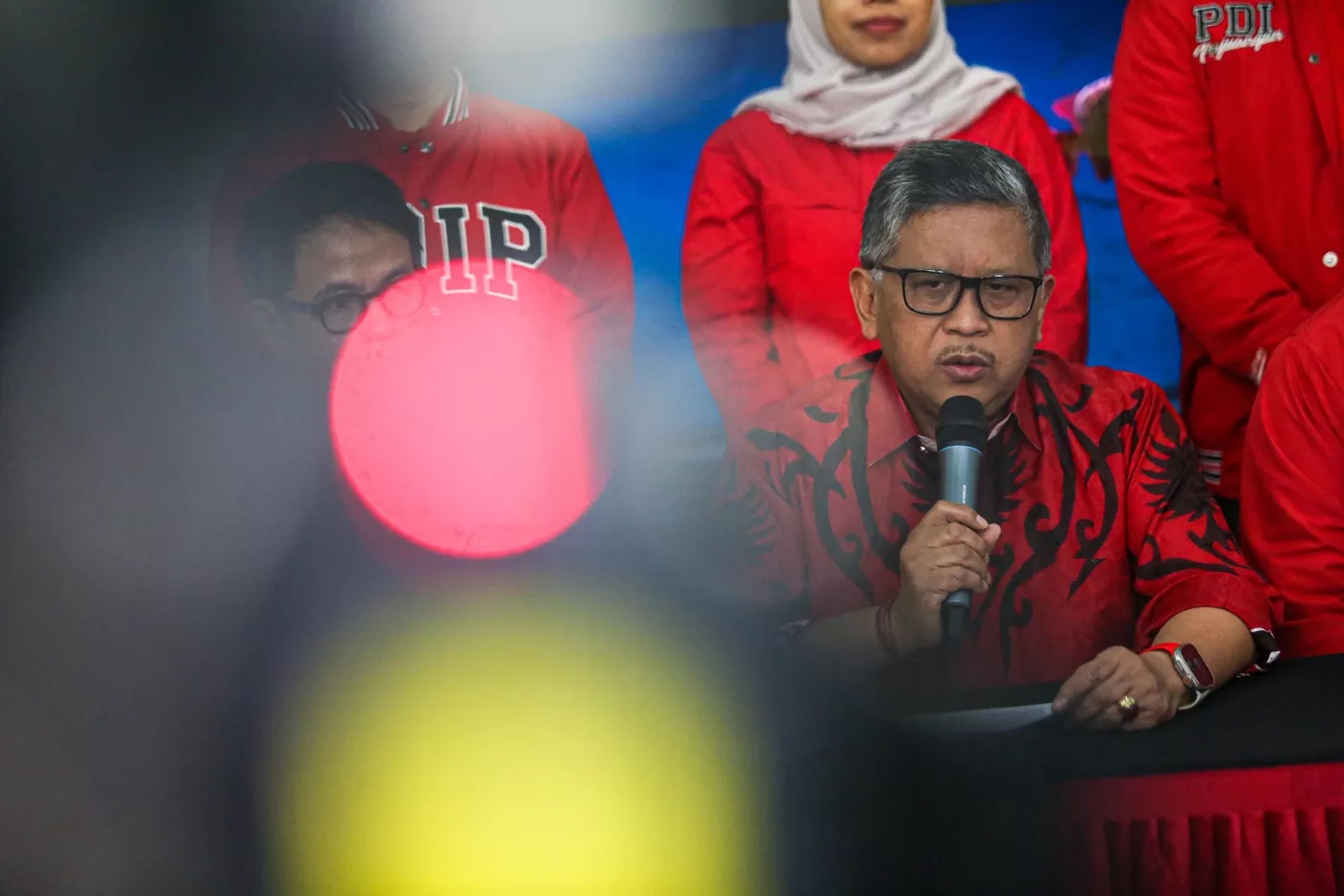 Sekjen Partai Demokrasi Indonesia Perjuangan (PDIP) Hasto Kristiyanto (MIFTAHUL HAYAT/JAWA POS)